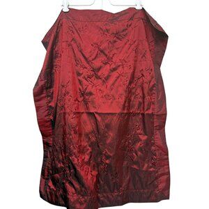 Rodeo Home Embroidered Pillowcases Set of 2 Burgundy Red Pillow Standard Shams